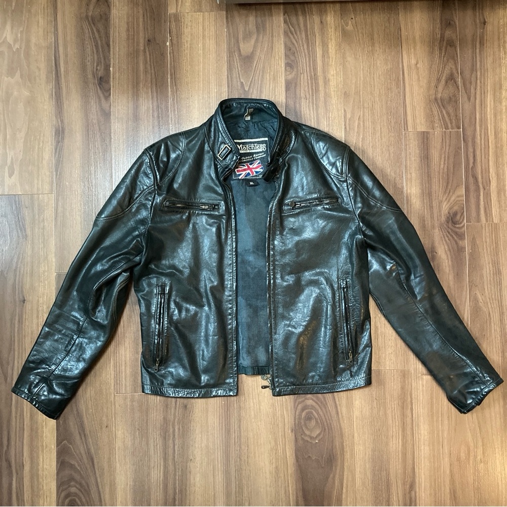Black Leather Jacket for Men